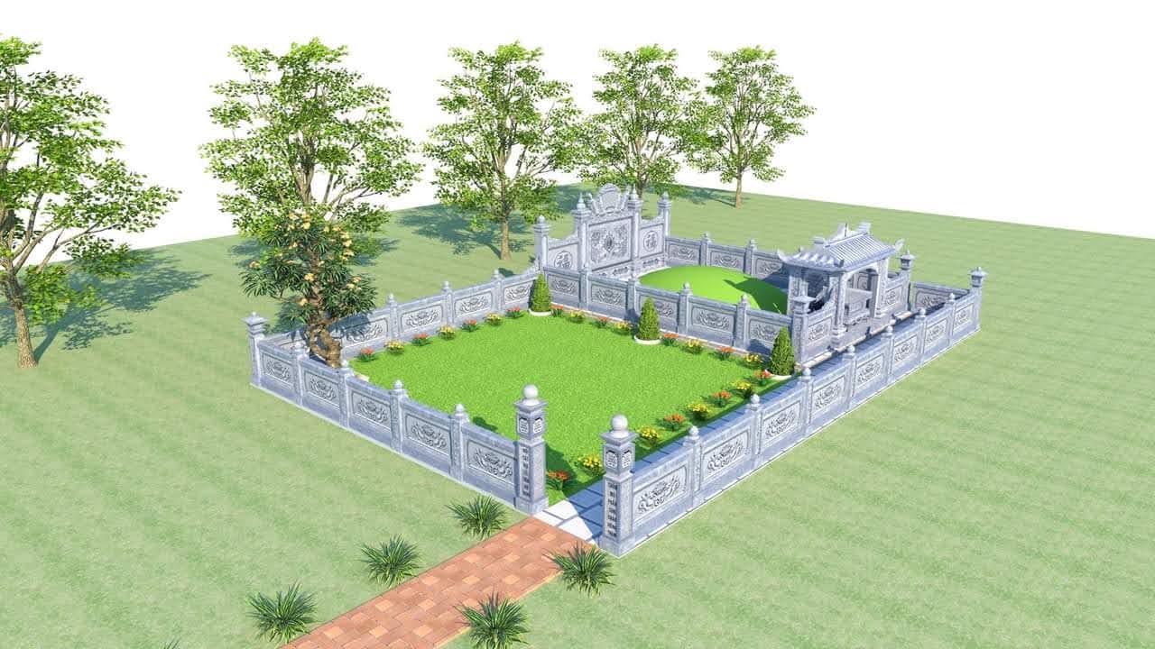 BẢN VẼ KHU LĂNG MỘ BẢN VẼ KHU LĂNG MỘ